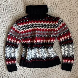 Vintage wool ski sweater